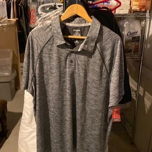 SPRINGFIELD TEXTURED PERFORMANCE POLO. Final sale and can’t return given as gift